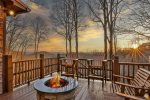 Enjoy The Sunset By The Firepit 